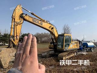 河南-郑州市二手山东临工LG6210E挖掘机实拍照片