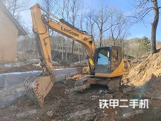 元朗柳工CLG913E挖掘机实拍图片