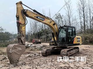 四川-资阳市二手三一重工SY135C挖掘机实拍照片