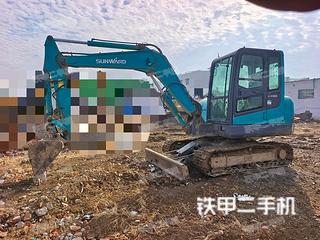 安徽-淮北市二手山河智能SWE60E挖掘机实拍照片