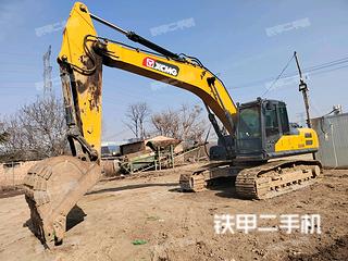 陕西-西安市二手徐工XE245DK挖掘机实拍照片