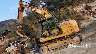 贵州-遵义市二手凯斯CX130挖掘机实拍照片