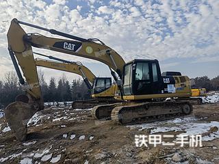 河南-郑州市二手卡特彼勒323D2L挖掘机实拍照片