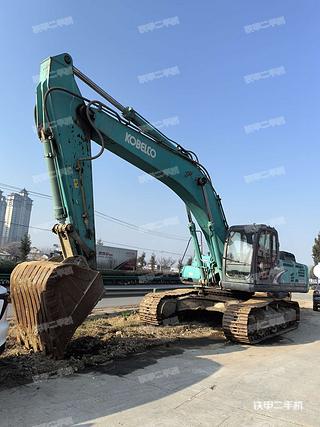 陕西-汉中市二手神钢SK350LC-8挖掘机实拍照片
