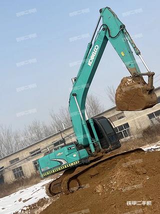 河北-邢台市二手神钢SK210LC挖掘机实拍照片