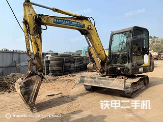 四川-资阳市二手现代R55-7挖掘机实拍照片