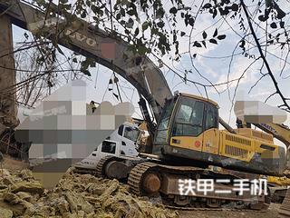 河南-开封市二手沃尔沃EC480DL挖掘机实拍照片