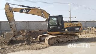 内蒙古-巴彦淖尔市二手卡特彼勒320D液压挖掘机实拍照片