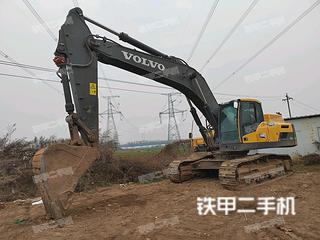 陕西-西安市二手沃尔沃EC350D挖掘机实拍照片