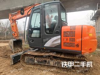 天津日立ZX75-6A国四挖掘机实拍图片