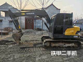 河南-驻马店市二手沃尔沃EC80D PRO挖掘机实拍照片