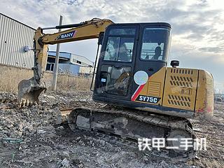 江苏-盐城市二手三一重工SY75C挖掘机实拍照片