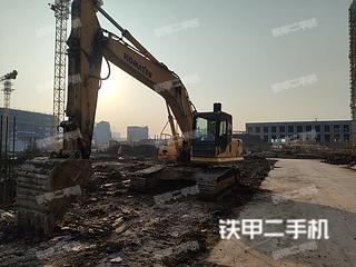 安徽-蚌埠市二手小松PC210LC-8挖掘机实拍照片