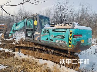 河北-保定市二手神钢SK260LC-8挖掘机实拍照片