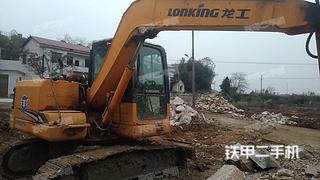 湖南-湘潭市二手龙工CDM6075挖掘机实拍照片