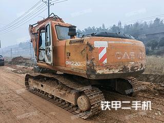 湖南-常德市二手大宇DH220LC-V挖掘机实拍照片