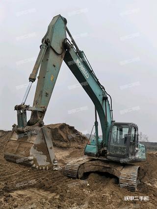 陕西-汉中市二手神钢SK210LC-8挖掘机实拍照片