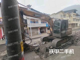 四川-雅安市二手三一重工SY135C挖掘机实拍照片