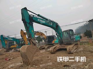 四川-雅安市二手神钢SK250-8挖掘机实拍照片