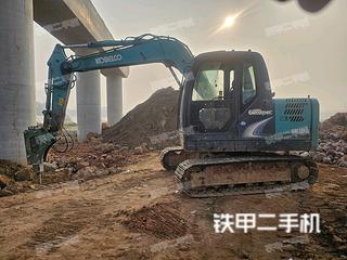 江西-鹰潭市二手神钢SK75-8挖掘机实拍照片