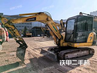 四川-雅安市二手雷沃重工FR60E挖掘机实拍照片
