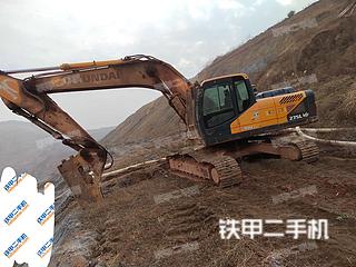 江苏-常州市二手现代R275LVS挖掘机实拍照片