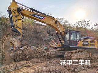 郑州三一重工SY485H挖掘机实拍图片