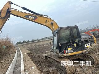 浙江-湖州市二手卡特彼勒CAT®313D2 GC 小型液压挖掘机实拍照片