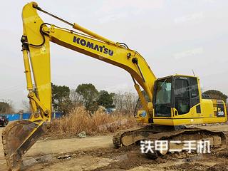 芜湖小松PC200-8M0挖掘机实拍图片