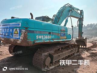 湖南-湘潭市二手山河智能SWE330LC挖掘机实拍照片
