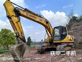 四川-资阳市二手厦工XG822EL挖掘机实拍照片