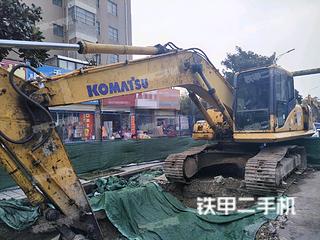 安徽-蚌埠市二手小松PC200-7挖掘机实拍照片