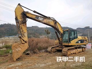 贵州-六盘水市二手卡特彼勒325D挖掘机实拍照片