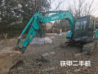 四川-成都市二手神钢SK75-8挖掘机实拍照片