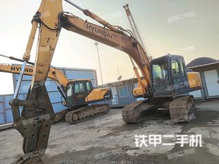 江苏-常州市二手现代R215-7挖掘机实拍照片