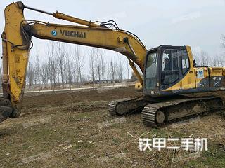 湖北-襄阳市二手玉柴YC230LC-8挖掘机实拍照片