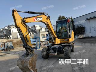 安徽-六安市二手徐工XE60WD挖掘机实拍照片