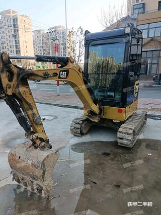 山东-聊城市二手卡特彼勒CAT®302 CR 微型液压挖掘机实拍照片
