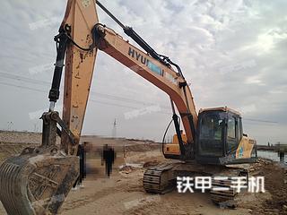 许昌现代R215VS挖掘机实拍图片