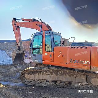 河北-保定市二手日立ZX200-HHE挖掘机实拍照片