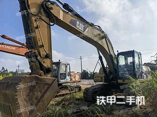 广东-茂名市二手卡特彼勒329D挖掘机实拍照片
