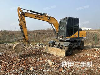安徽-六安市二手新源XYB75SW挖掘机实拍照片