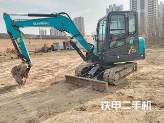 陕西-西安市二手山河智能SWE60E挖掘机实拍照片
