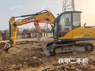 安徽-池州市二手徐工XE75DA挖掘机实拍照片