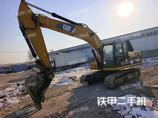 天津-天津市二手卡特彼勒320D液压挖掘机实拍照片