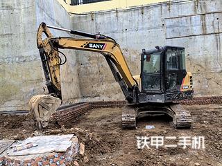 四川-雅安市二手三一重工SY60C挖掘机实拍照片