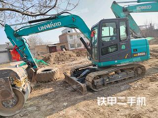 陕西-西安市二手山河智能SWE80E9挖掘机实拍照片