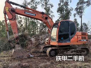 榆林斗山DX120挖掘机实拍图片