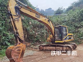 广东-河源市二手卡特彼勒320V2挖掘机实拍照片