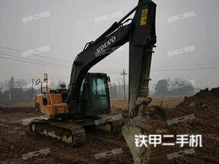 湖南-岳阳市二手沃尔沃EC120DAG挖掘机实拍照片